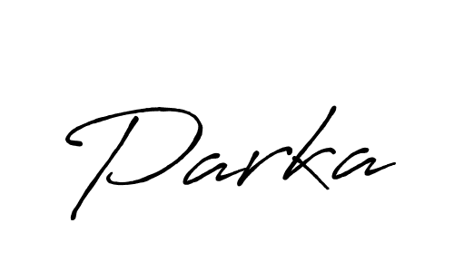 You should practise on your own different ways (Antro_Vectra_Bolder) to write your name (Parka) in signature. don't let someone else do it for you. Parka signature style 7 images and pictures png