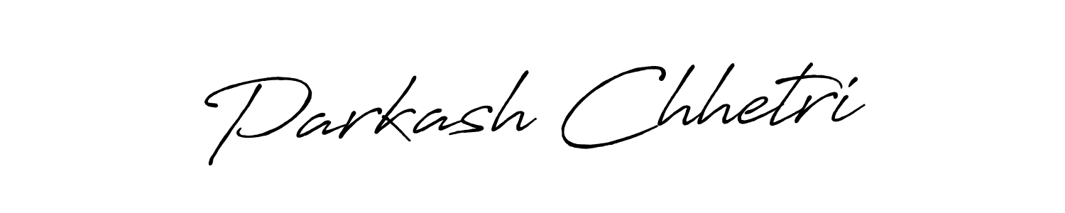 How to make Parkash Chhetri signature? Antro_Vectra_Bolder is a professional autograph style. Create handwritten signature for Parkash Chhetri name. Parkash Chhetri signature style 7 images and pictures png