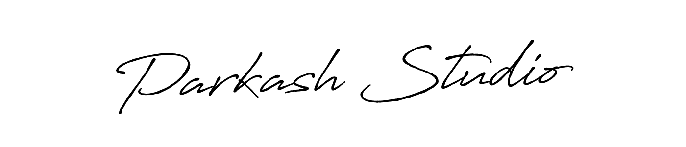 It looks lik you need a new signature style for name Parkash Studio. Design unique handwritten (Antro_Vectra_Bolder) signature with our free signature maker in just a few clicks. Parkash Studio signature style 7 images and pictures png