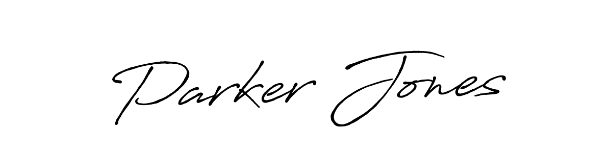 Also we have Parker Jones name is the best signature style. Create professional handwritten signature collection using Antro_Vectra_Bolder autograph style. Parker Jones signature style 7 images and pictures png