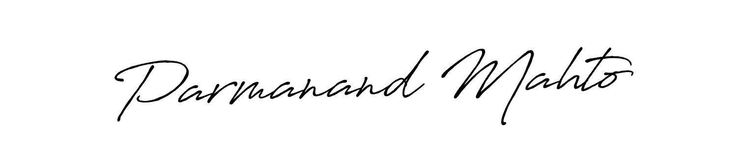 How to Draw Parmanand Mahto signature style? Antro_Vectra_Bolder is a latest design signature styles for name Parmanand Mahto. Parmanand Mahto signature style 7 images and pictures png