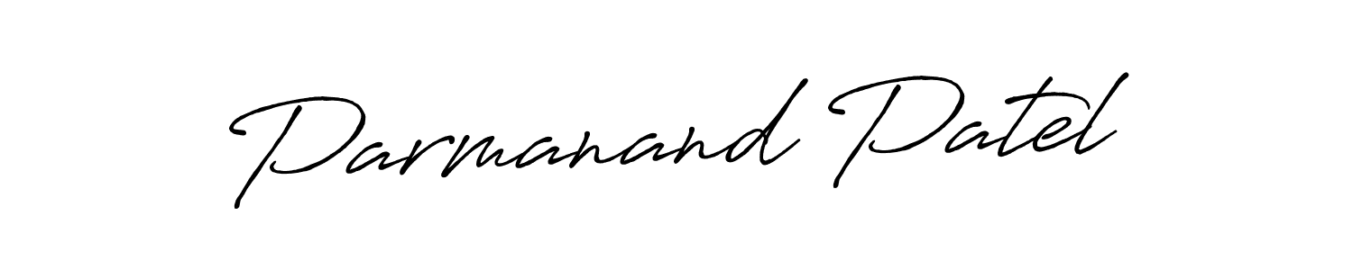 You can use this online signature creator to create a handwritten signature for the name Parmanand Patel. This is the best online autograph maker. Parmanand Patel signature style 7 images and pictures png