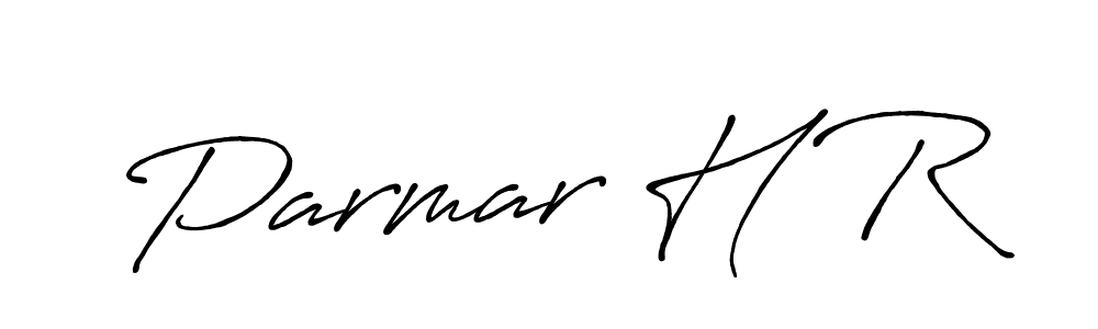 How to Draw Parmar H R signature style? Antro_Vectra_Bolder is a latest design signature styles for name Parmar H R. Parmar H R signature style 7 images and pictures png