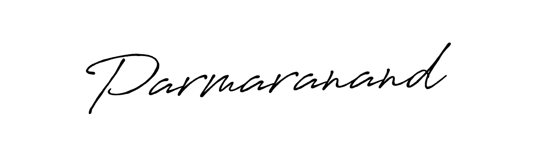 Make a beautiful signature design for name Parmaranand. Use this online signature maker to create a handwritten signature for free. Parmaranand signature style 7 images and pictures png