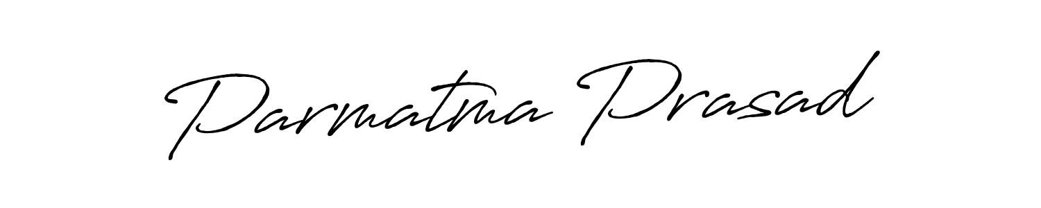 Make a beautiful signature design for name Parmatma Prasad. With this signature (Antro_Vectra_Bolder) style, you can create a handwritten signature for free. Parmatma Prasad signature style 7 images and pictures png