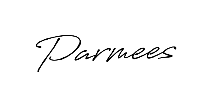 if you are searching for the best signature style for your name Parmees. so please give up your signature search. here we have designed multiple signature styles  using Antro_Vectra_Bolder. Parmees signature style 7 images and pictures png