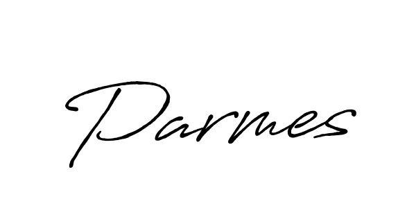 Design your own signature with our free online signature maker. With this signature software, you can create a handwritten (Antro_Vectra_Bolder) signature for name Parmes. Parmes signature style 7 images and pictures png