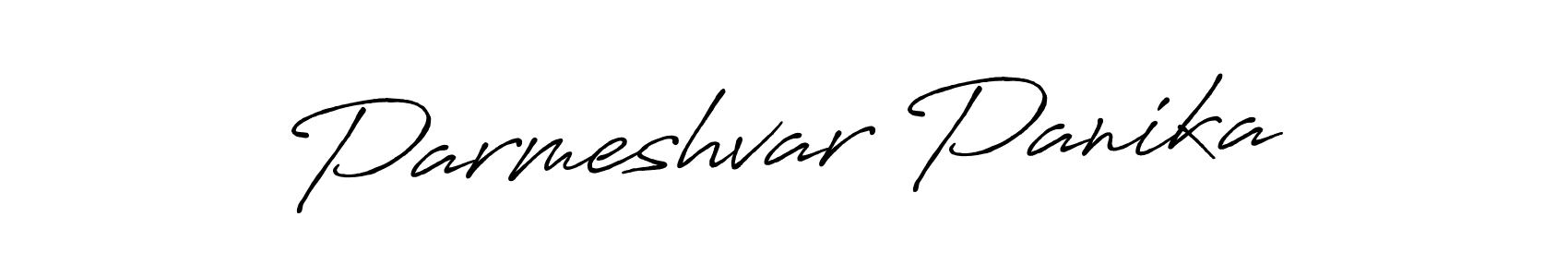 The best way (Antro_Vectra_Bolder) to make a short signature is to pick only two or three words in your name. The name Parmeshvar Panika include a total of six letters. For converting this name. Parmeshvar Panika signature style 7 images and pictures png