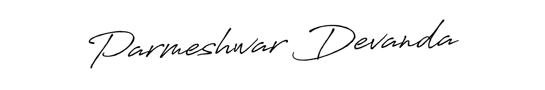 Use a signature maker to create a handwritten signature online. With this signature software, you can design (Antro_Vectra_Bolder) your own signature for name Parmeshwar Devanda. Parmeshwar Devanda signature style 7 images and pictures png