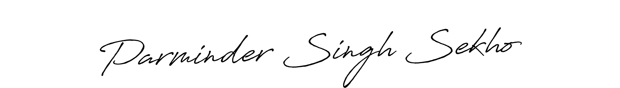 You should practise on your own different ways (Antro_Vectra_Bolder) to write your name (Parminder Singh Sekho) in signature. don't let someone else do it for you. Parminder Singh Sekho signature style 7 images and pictures png