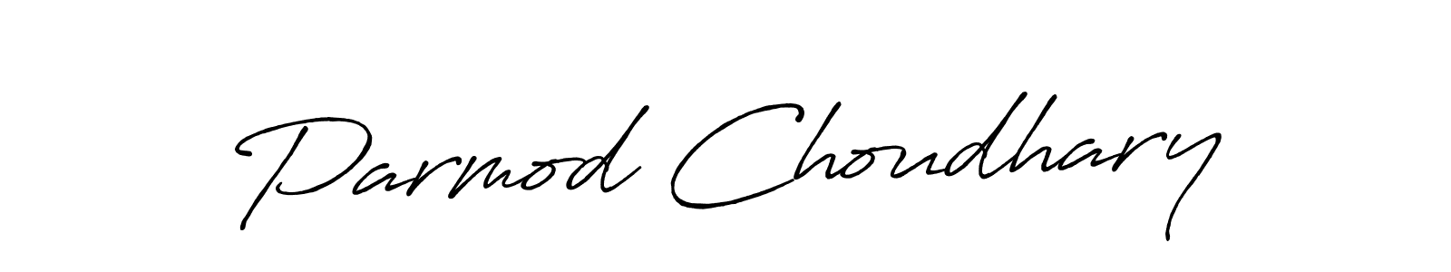 The best way (Antro_Vectra_Bolder) to make a short signature is to pick only two or three words in your name. The name Parmod Choudhary include a total of six letters. For converting this name. Parmod Choudhary signature style 7 images and pictures png