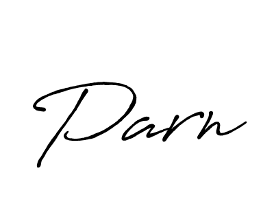 It looks lik you need a new signature style for name Parn. Design unique handwritten (Antro_Vectra_Bolder) signature with our free signature maker in just a few clicks. Parn signature style 7 images and pictures png