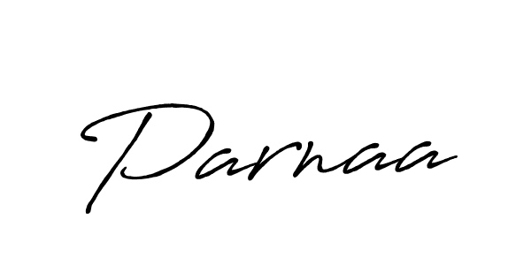 Parnaa stylish signature style. Best Handwritten Sign (Antro_Vectra_Bolder) for my name. Handwritten Signature Collection Ideas for my name Parnaa. Parnaa signature style 7 images and pictures png
