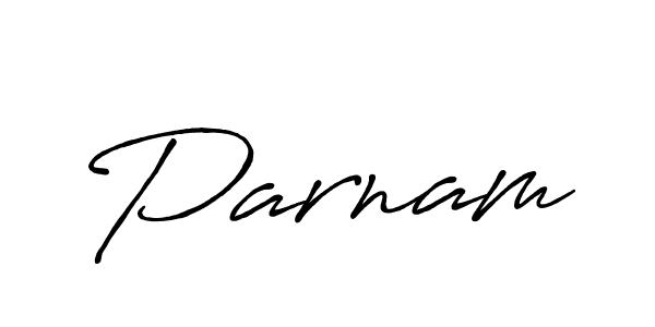 How to make Parnam signature? Antro_Vectra_Bolder is a professional autograph style. Create handwritten signature for Parnam name. Parnam signature style 7 images and pictures png