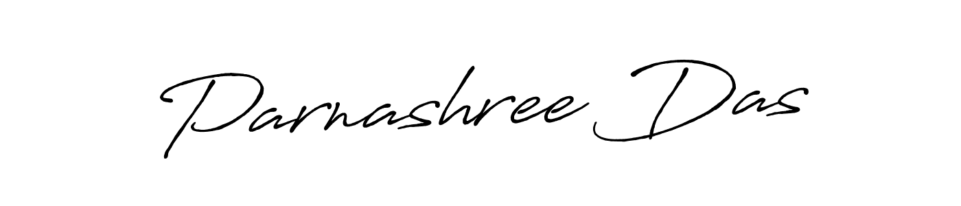 Design your own signature with our free online signature maker. With this signature software, you can create a handwritten (Antro_Vectra_Bolder) signature for name Parnashree Das. Parnashree Das signature style 7 images and pictures png