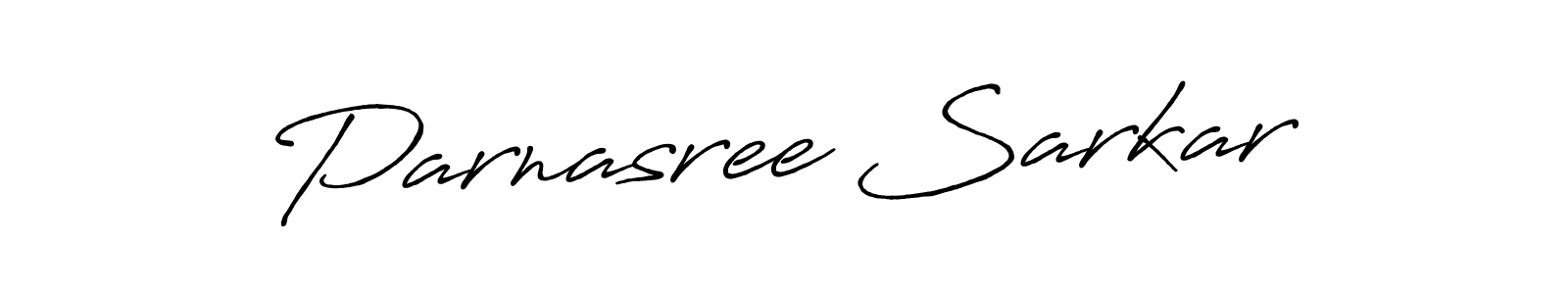 Parnasree Sarkar stylish signature style. Best Handwritten Sign (Antro_Vectra_Bolder) for my name. Handwritten Signature Collection Ideas for my name Parnasree Sarkar. Parnasree Sarkar signature style 7 images and pictures png