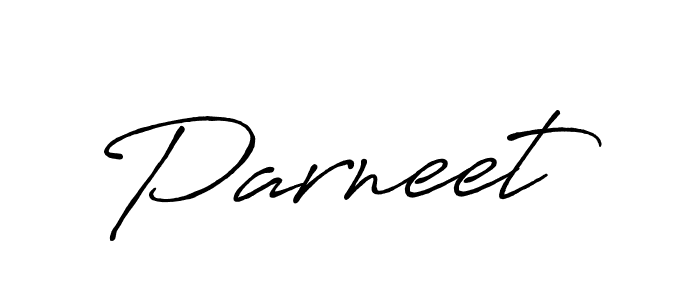 How to make Parneet signature? Antro_Vectra_Bolder is a professional autograph style. Create handwritten signature for Parneet name. Parneet signature style 7 images and pictures png