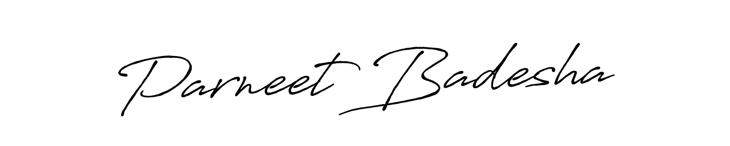 How to Draw Parneet Badesha signature style? Antro_Vectra_Bolder is a latest design signature styles for name Parneet Badesha. Parneet Badesha signature style 7 images and pictures png