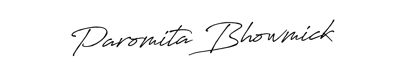 Similarly Antro_Vectra_Bolder is the best handwritten signature design. Signature creator online .You can use it as an online autograph creator for name Paromita Bhowmick. Paromita Bhowmick signature style 7 images and pictures png