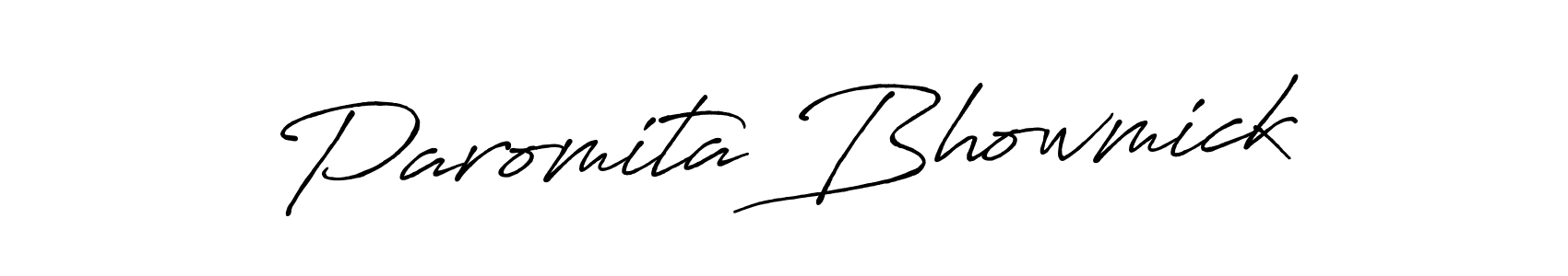 How to Draw Paromita Bhowmick signature style? Antro_Vectra_Bolder is a latest design signature styles for name Paromita Bhowmick. Paromita Bhowmick signature style 7 images and pictures png