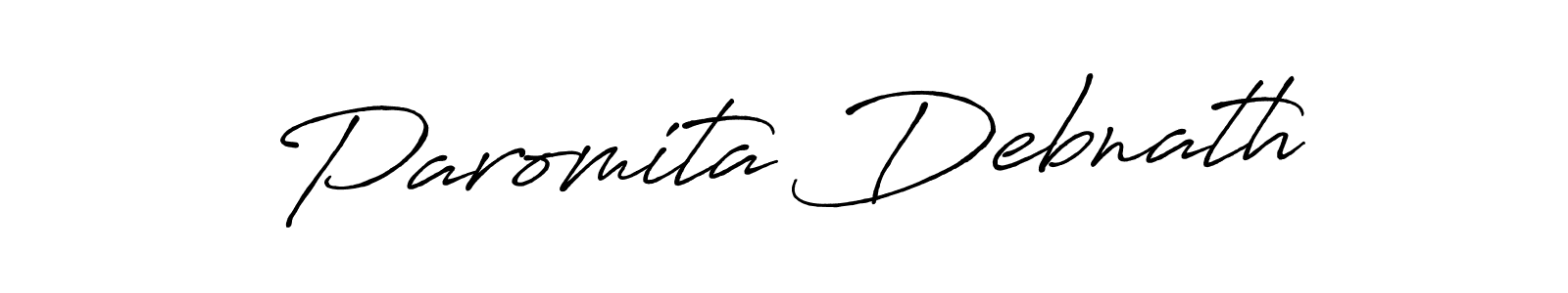 Once you've used our free online signature maker to create your best signature Antro_Vectra_Bolder style, it's time to enjoy all of the benefits that Paromita Debnath name signing documents. Paromita Debnath signature style 7 images and pictures png