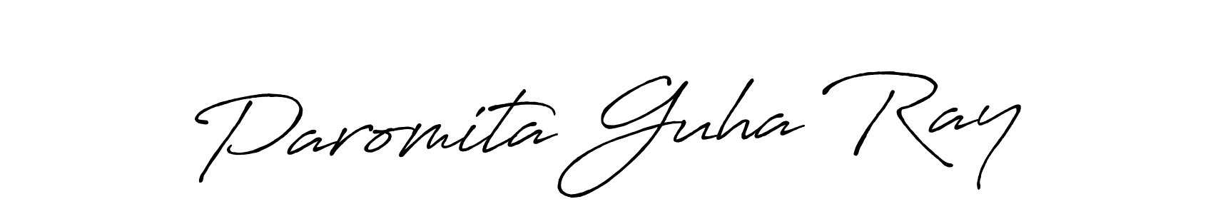 Make a beautiful signature design for name Paromita Guha Ray. Use this online signature maker to create a handwritten signature for free. Paromita Guha Ray signature style 7 images and pictures png