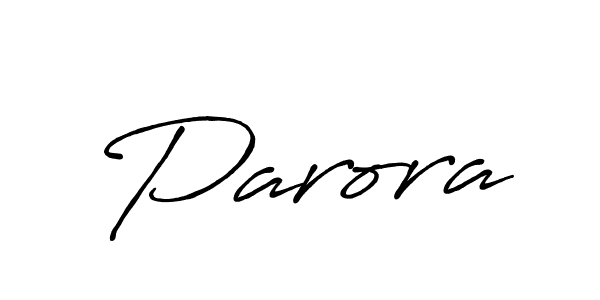 Make a beautiful signature design for name Parora. Use this online signature maker to create a handwritten signature for free. Parora signature style 7 images and pictures png