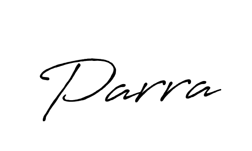 How to make Parra signature? Antro_Vectra_Bolder is a professional autograph style. Create handwritten signature for Parra name. Parra signature style 7 images and pictures png