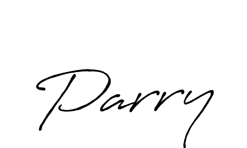 Make a beautiful signature design for name Parry. With this signature (Antro_Vectra_Bolder) style, you can create a handwritten signature for free. Parry signature style 7 images and pictures png