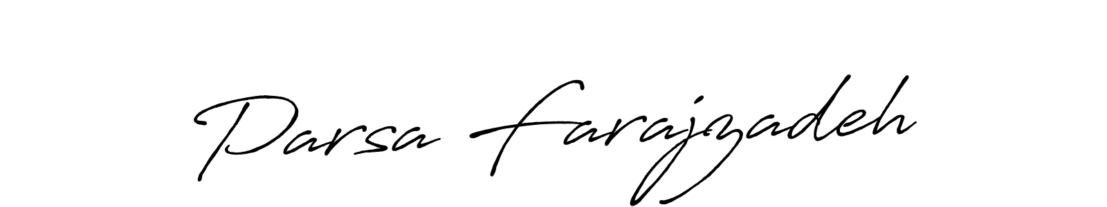 It looks lik you need a new signature style for name Parsa Farajzadeh. Design unique handwritten (Antro_Vectra_Bolder) signature with our free signature maker in just a few clicks. Parsa Farajzadeh signature style 7 images and pictures png