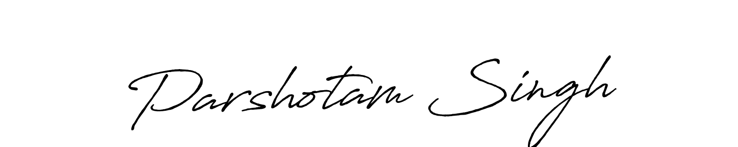 How to Draw Parshotam Singh signature style? Antro_Vectra_Bolder is a latest design signature styles for name Parshotam Singh. Parshotam Singh signature style 7 images and pictures png