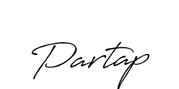 Create a beautiful signature design for name Partap. With this signature (Antro_Vectra_Bolder) fonts, you can make a handwritten signature for free. Partap signature style 7 images and pictures png