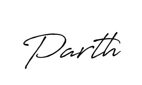 Parth stylish signature style. Best Handwritten Sign (Antro_Vectra_Bolder) for my name. Handwritten Signature Collection Ideas for my name Parth. Parth signature style 7 images and pictures png