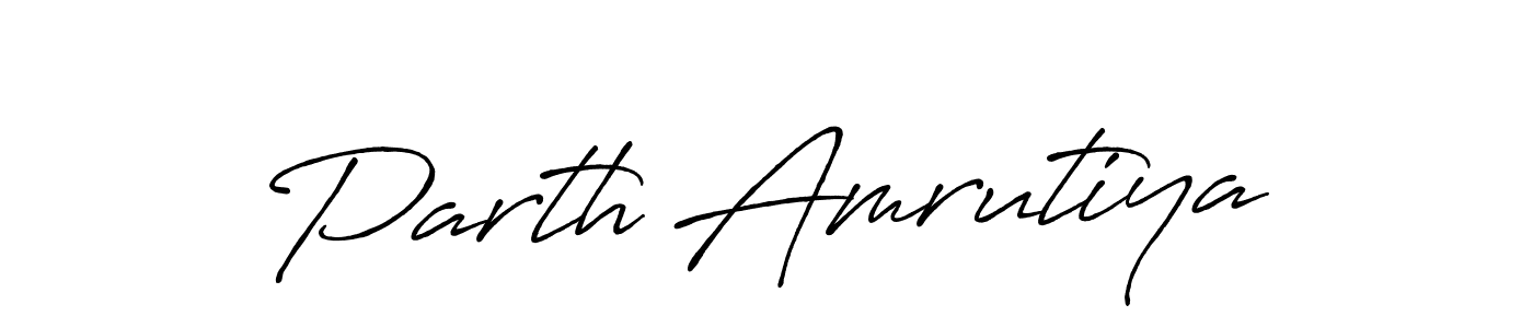 Here are the top 10 professional signature styles for the name Parth Amrutiya. These are the best autograph styles you can use for your name. Parth Amrutiya signature style 7 images and pictures png