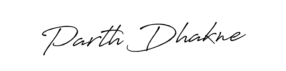 Make a beautiful signature design for name Parth Dhakne. Use this online signature maker to create a handwritten signature for free. Parth Dhakne signature style 7 images and pictures png