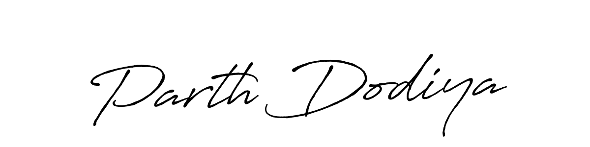 Antro_Vectra_Bolder is a professional signature style that is perfect for those who want to add a touch of class to their signature. It is also a great choice for those who want to make their signature more unique. Get Parth Dodiya name to fancy signature for free. Parth Dodiya signature style 7 images and pictures png