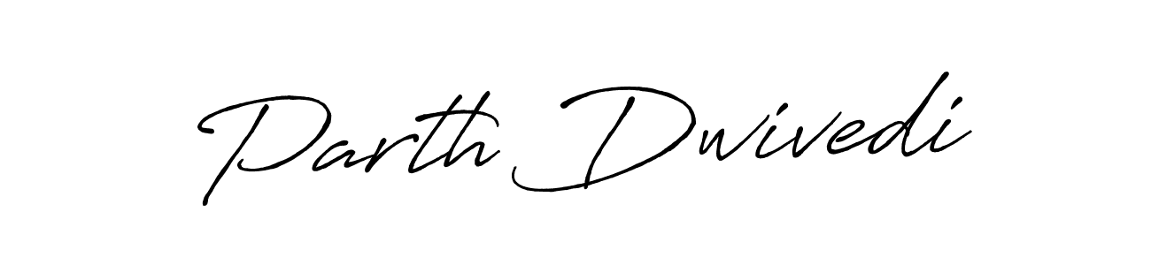 Parth Dwivedi stylish signature style. Best Handwritten Sign (Antro_Vectra_Bolder) for my name. Handwritten Signature Collection Ideas for my name Parth Dwivedi. Parth Dwivedi signature style 7 images and pictures png