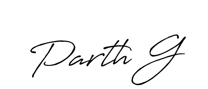 The best way (Antro_Vectra_Bolder) to make a short signature is to pick only two or three words in your name. The name Parth G include a total of six letters. For converting this name. Parth G signature style 7 images and pictures png