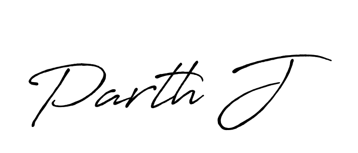 This is the best signature style for the Parth J name. Also you like these signature font (Antro_Vectra_Bolder). Mix name signature. Parth J signature style 7 images and pictures png