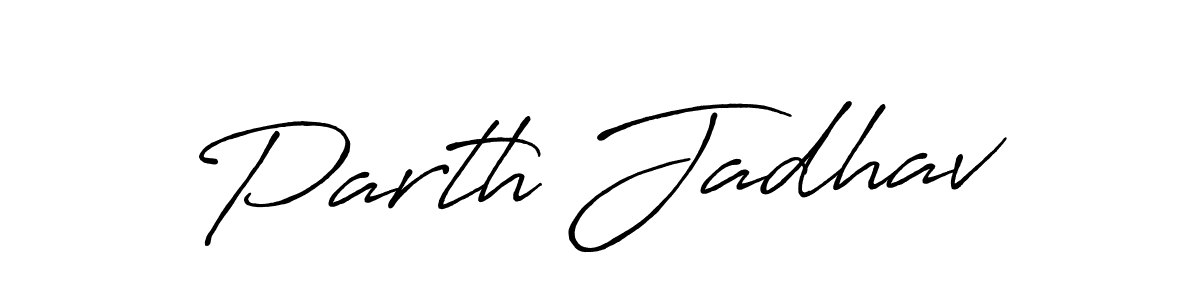 Make a short Parth Jadhav signature style. Manage your documents anywhere anytime using Antro_Vectra_Bolder. Create and add eSignatures, submit forms, share and send files easily. Parth Jadhav signature style 7 images and pictures png