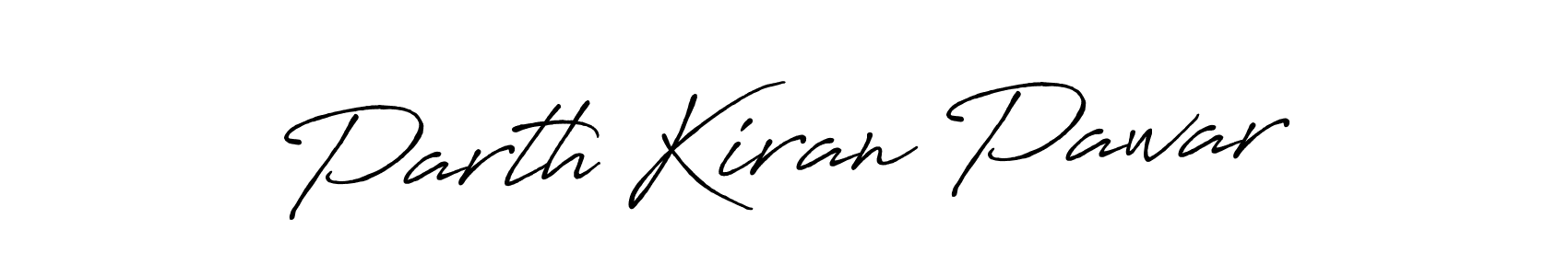 Similarly Antro_Vectra_Bolder is the best handwritten signature design. Signature creator online .You can use it as an online autograph creator for name Parth Kiran Pawar. Parth Kiran Pawar signature style 7 images and pictures png