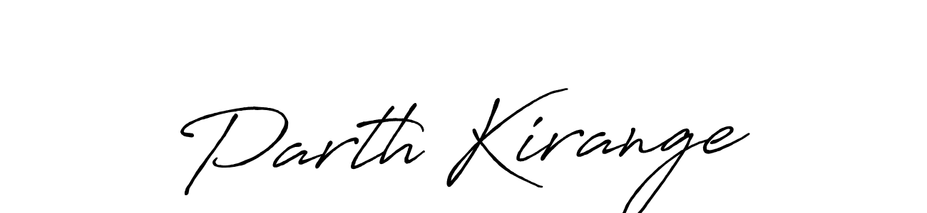 How to Draw Parth Kirange signature style? Antro_Vectra_Bolder is a latest design signature styles for name Parth Kirange. Parth Kirange signature style 7 images and pictures png