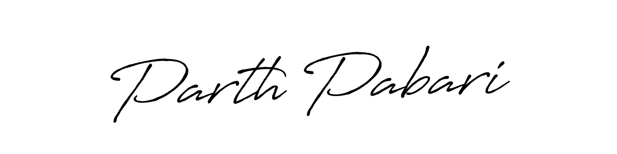 How to Draw Parth Pabari signature style? Antro_Vectra_Bolder is a latest design signature styles for name Parth Pabari. Parth Pabari signature style 7 images and pictures png