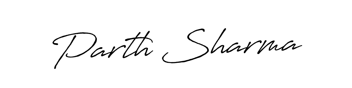 Make a beautiful signature design for name Parth Sharma. Use this online signature maker to create a handwritten signature for free. Parth Sharma signature style 7 images and pictures png