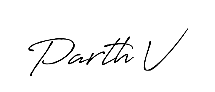 Here are the top 10 professional signature styles for the name Parth V. These are the best autograph styles you can use for your name. Parth V signature style 7 images and pictures png