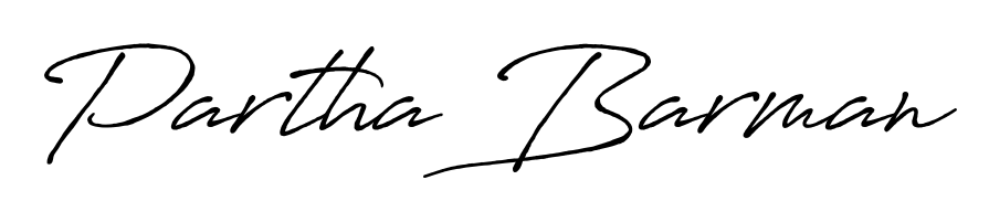 Stand out with a creative autograph for Partha Barman. The Antro_Vectra_Bolder styling blends modern aesthetics with classic signature flourishes. Partha Barman signature style 7 images and pictures png