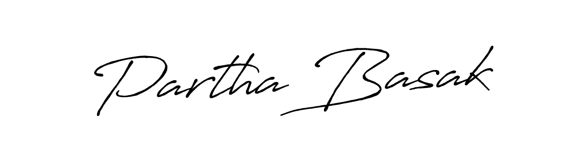 You should practise on your own different ways (Antro_Vectra_Bolder) to write your name (Partha Basak) in signature. don't let someone else do it for you. Partha Basak signature style 7 images and pictures png