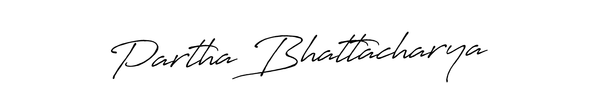 How to make Partha Bhattacharya signature? Antro_Vectra_Bolder is a professional autograph style. Create handwritten signature for Partha Bhattacharya name. Partha Bhattacharya signature style 7 images and pictures png
