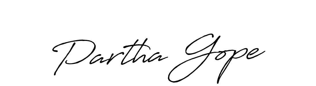 Once you've used our free online signature maker to create your best signature Antro_Vectra_Bolder style, it's time to enjoy all of the benefits that Partha Gope name signing documents. Partha Gope signature style 7 images and pictures png