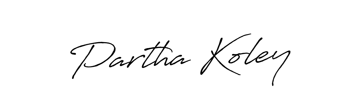 Similarly Antro_Vectra_Bolder is the best handwritten signature design. Signature creator online .You can use it as an online autograph creator for name Partha Koley. Partha Koley signature style 7 images and pictures png